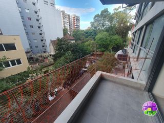 2 Amb c/ Balcón Terraza y Parrilla en Complejo - Gym - Pileta - Sum -Seg 24h.
