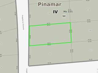 Terreno en venta - 874Mts2 - Pinamar