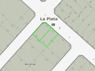 Terreno en venta - 626mts2 - Los Hornos, La Plata