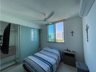 Venta Apartamento con vista frontal al mar, Rodadero Sur-Santa Marta.