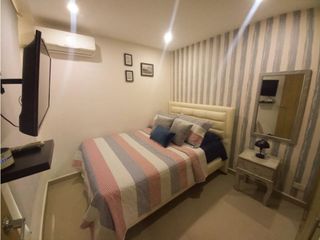 Amoblado Apartamento 2 Habitaciones Marbella - Cartagena -Por Dias