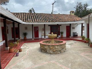 Foto 1 de VENTA CASA CAMPESTRE  420M2 - 1.470M2 TERRENO SUBACHOQUE