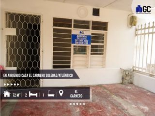 EN ARRIENDO CASA | EL CARNERO SOLEDAD / ATLNTICO