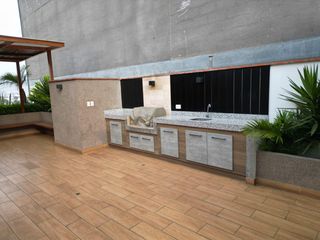 Departamento en venta, 3 habitaciones, con piscina en Miraflores