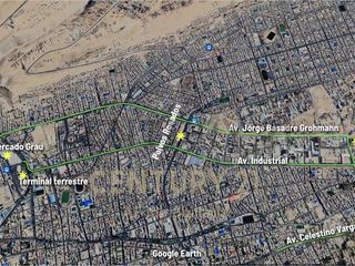Venta de terreno para lotización - Pocollay - Tacna Área de 6,960 m2.