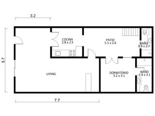 Casa en Palermo Soho, 3 dormitorios, 3 baños, 2 cocinas, terraza con gazebo, muy luminoso