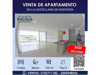 Foto 1 de VENTA DE APARTAMENTO EN LA CASTELLANA DE MONTERA