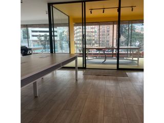 ARRIENDO OFI. PARQUE CENT. BAVARIA 100 MT2-30 TERRAZA BK LMA