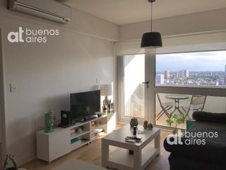 Astor Nuñez. Departamento 2 ambientes con balcón y amenities en alquiler temporario.