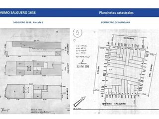 Venta LOTE - 2031 m2 Vendib. - SALGUERO y PARAGUAY