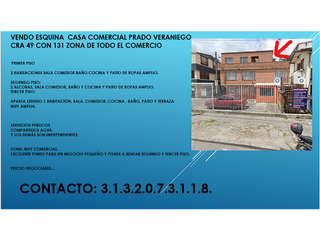 Foto 3 de VENDO ESQUINERA PRADO VERANIEGO RENTABLE (EMN)