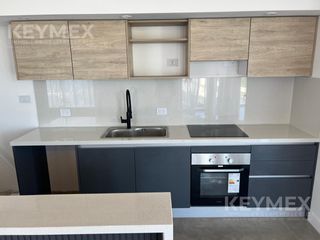 Foto 7 de Departamento 3 ambientes con balcón terraza c/parrilla, vista abierta.