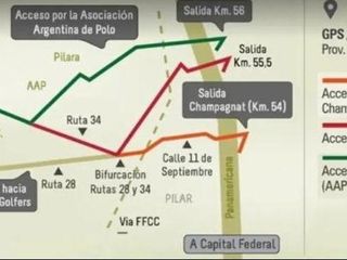 Foto 7 de RBS. LOTE  AL GOLF EN VENTA, BARRIO MEDAL COUNTRY CLUB, PILAR
