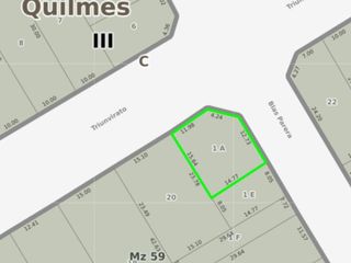 Foto 2 de Terreno en venta - 229Mts2 - Quilmes
