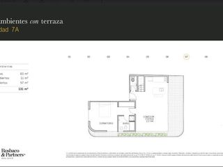 Foto 6 de Departamento en venta 2 ambientes con BalconTza  y terraza - Urquiza
