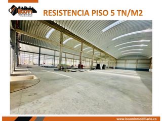 Foto 5 de **ARRIENDO BODEGA 1.844 M2  TOCANCIP