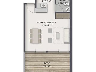 Foto 17 de DEPARTAMENTO EN VENTA A ESTRENAR DE 2 AMBIENTES EN ALMAGRO CON AMENITIES FINANCIACIÓN OPORTUNIDAD