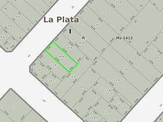 Foto 1 de Terreno en venta en La Plata