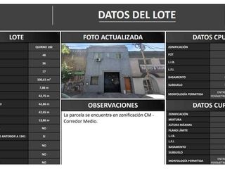 Foto 2 de Deposito con vivienda de 4 ambientes / Terreno en venta , en Flores