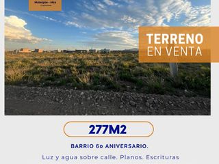 Terreno en B°60 Aniversario
