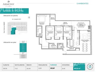Foto 24 de EXCELENTE 5 AMBIENTES - 157M2 - FULL AMENITIES