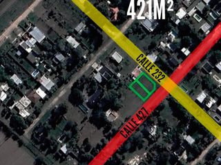 Foto 1 de Terreno en venta - 421Mts2 - El Peligro, Arturo Seguí, La Plata
