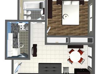Foto 5 de Departamento en venta - 1 Dormitorio 1 Baño - 35Mts2 - Mar del Plata