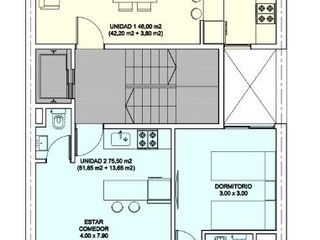 Foto 6 de VENTA - Departamento 2 Dormitorios con Balcón en Barrio Parque