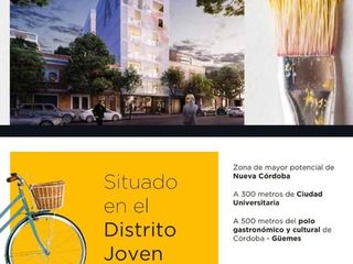 Foto 1 de Departamento un dormitorio, en venta diseño único, Nueva Córdoba