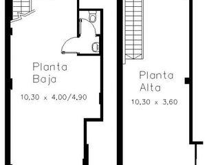 Local con planta alta - Antig. 3 años