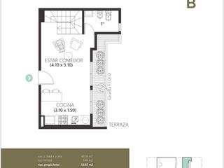 Foto 5 de Departamento Dúplex en Venta de 1 Dormitorio en Nueva Córdoba