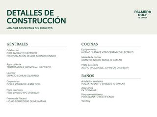 Foto 41 de Departamento Venta Palmera Golf, el Cantón.