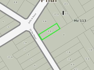 Foto 3 de Terreno en venta - 339mts2 - Pilar