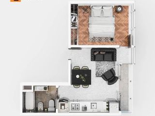 Foto 72 de Departamento venta 1 dormitorio (SIN GASTOS ADICIONALES) -Pozo-Emprendimiento.