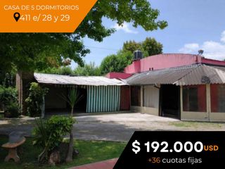 Foto 1 de Casa en venta - 5 Dormitorios 3 Baños 3 Cocheras SUM - 4886Mts2 -  Villa Elisa [FINANCIADA]