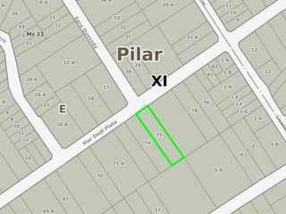 Foto 3 de Terreno en venta - 1.322Mts2 - Del Viso