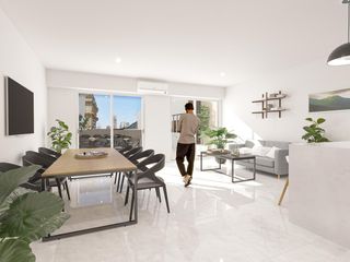 Foto 12 de 2 Amb piso alto / Piscina Deck solarium SUM Terrazas con parrillas y duchas Bike Parking Cocheras