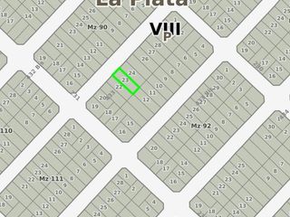 Foto 8 de Terreno en venta - 300Mts2 - El Peligro, La Plata