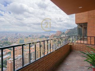 Foto 4 de Espectacular apartamento con vista a la ciudad para arriendo en El Retiro