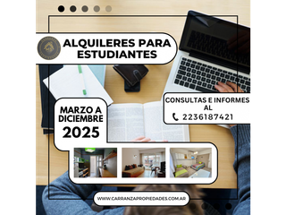 Foto 17 de ALQUILER PARA ESTUDIANTES 2025 - 1 AMBIENTE