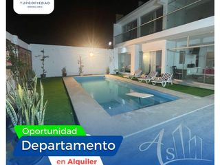 Foto 1 de ALQUILER TEMPORAL CASA DE PLAYA AMOBLADO LOS DELFINES CERRO AZUL