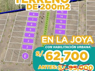 Foto 3 de Terreno en La Joya a 1 min de la Panamericana Sur