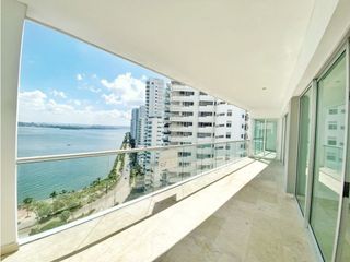 Foto 2 de SE ARRIENDA APARTAMENTO EN CASTILLOGRANDE VISTA A LA BAHA CARTAGENA!