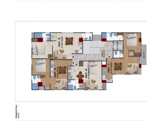 Foto 3 de Manta, Suite en Venta, 41.69m2, 1 Habitación