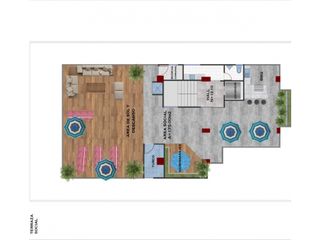 Foto 4 de Manta, Suite en Venta, 41.69m2, 1 Habitación