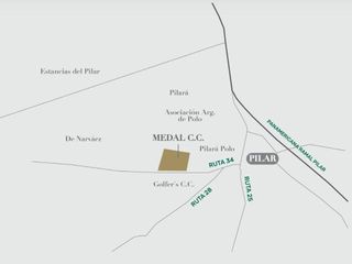 Foto 10 de Lote/Terreno en venta al GOLF en Medal Country club