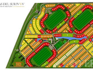 Foto 3 de Venta de terreno con fondo a laguna en Haras del Sur IV - V