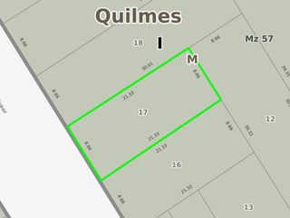 Foto 2 de Terreno en venta - 185Mts2 - Quilmes