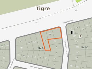 Foto 2 de Terrenos en venta conjunta - 1.250mts2 - Tigre