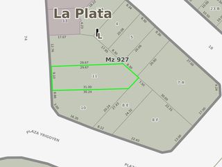 Foto 1 de Lote para desarrollo La Plata